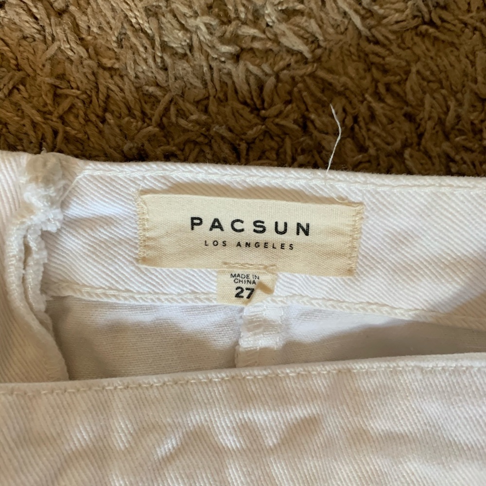 Pacsun white denim skirt - Picture 4 of 4
